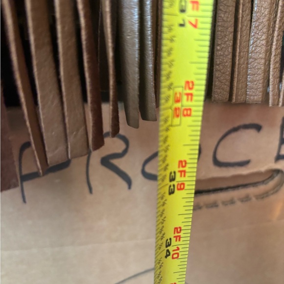 Lacrosse Leather Vintage Buckskin Fringe Jacket - Picture 12 of 13